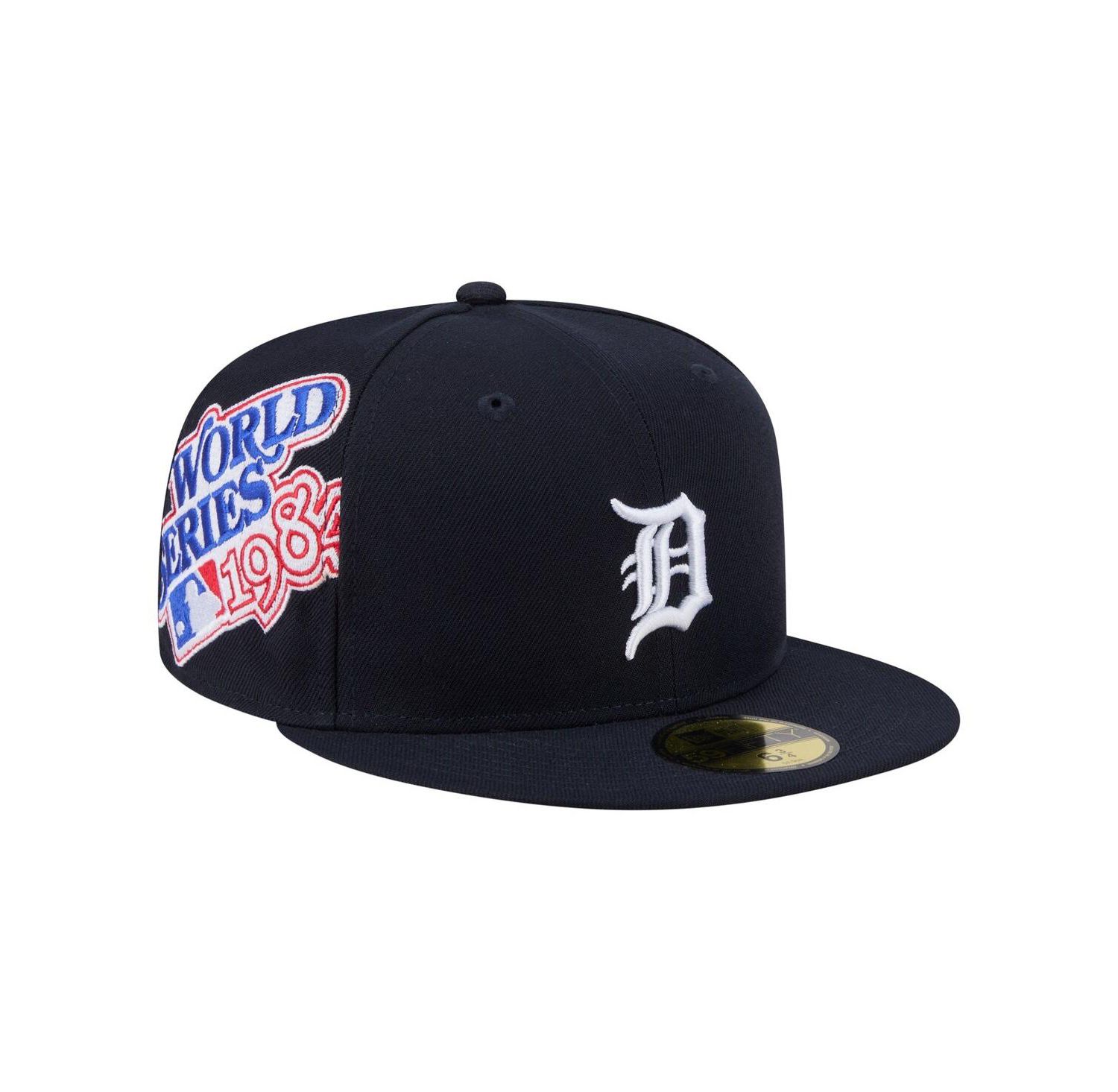 Men's Navy Detroit Tigers Hidden Hit 59FIFTY Fitted Hat