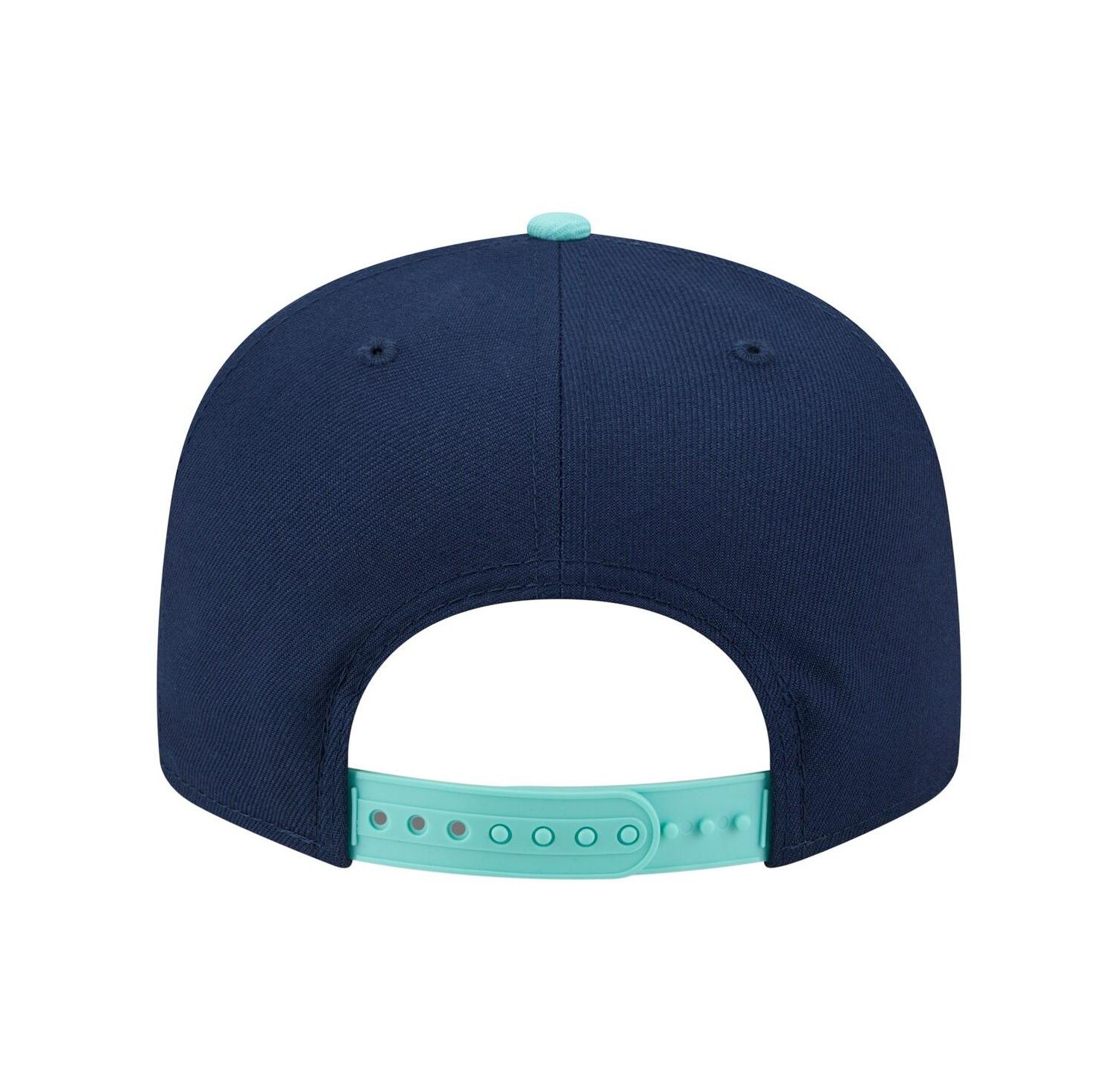 Men's Navy/Turquoise New York Mets Two-Tone Color Pack 9FIFTY Snapback Hat