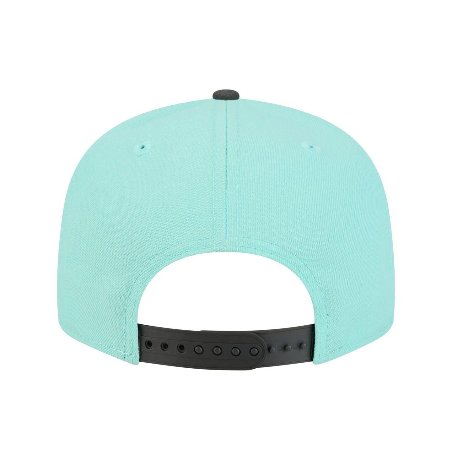 Мужские головные уборы New Era Turquoise/Charcoal Los Angeles Kings Two-Tone Color Pack 9FIFTY Snapback Hat — фото 4