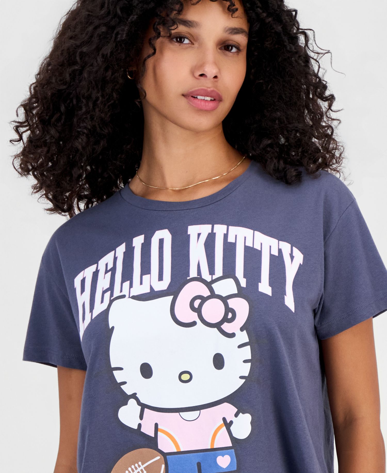 Juniors' Hello Kitty Graphic T-Shirt