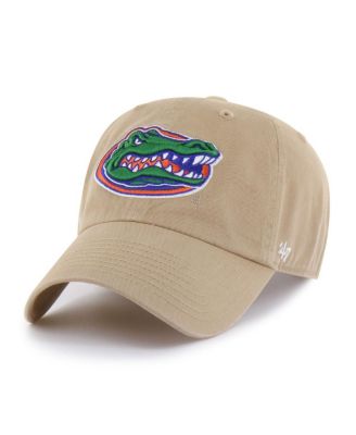 Men's Khaki Florida Gators Vault Clean Up Adjustable Hat