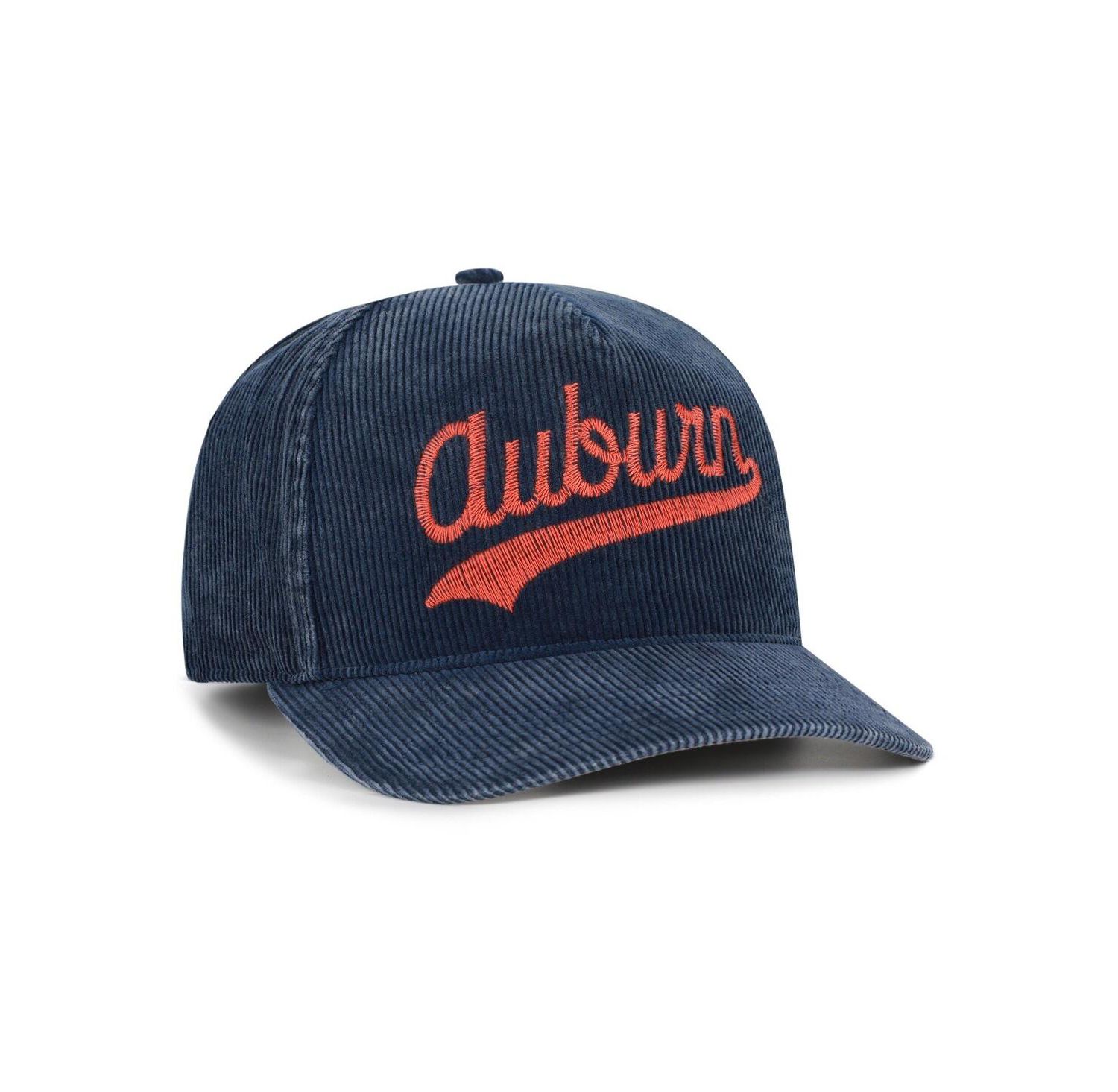 Men's Navy Auburn Tigers Reclaim Snow Wash Corduroy Hitch Adjustable Hat