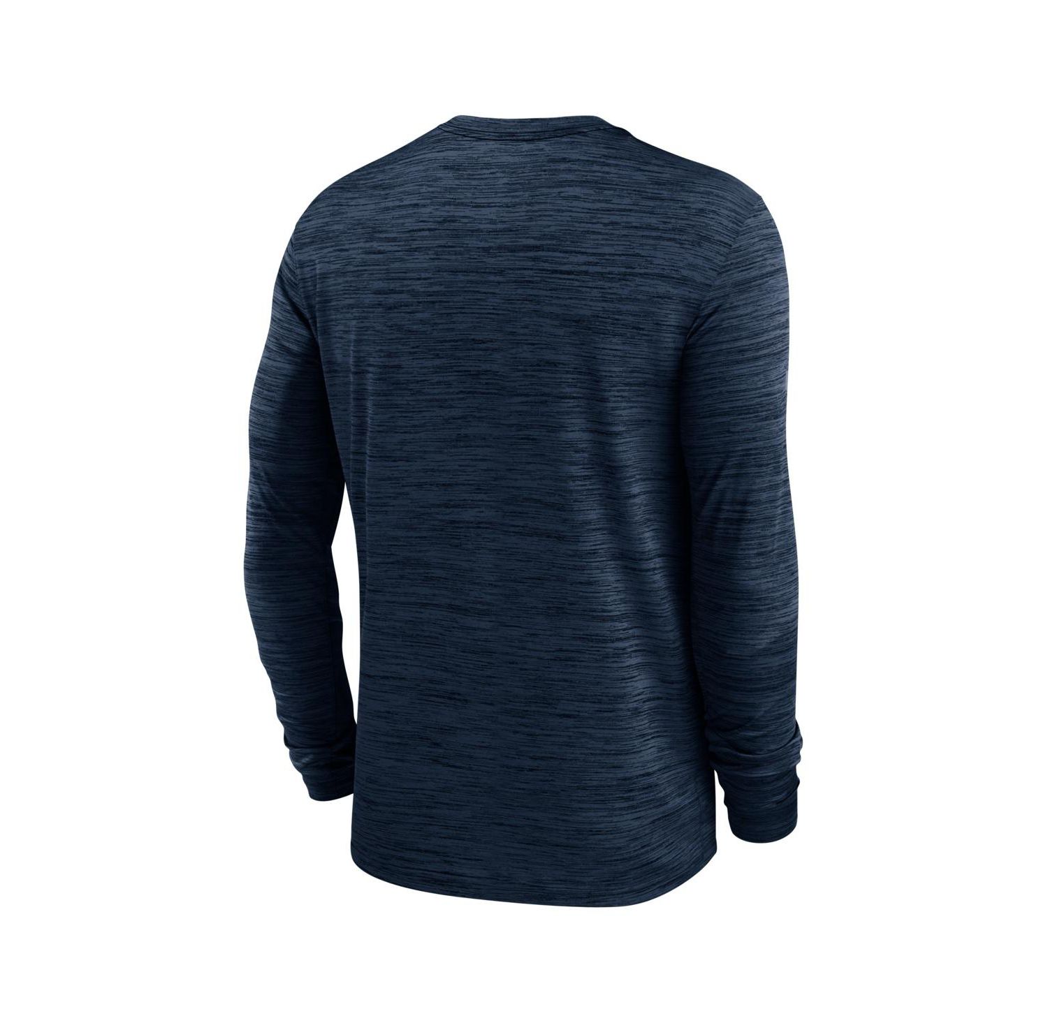 Men's Navy Arizona Wildcats Sideline Velocity Dri-FIT Long Sleeve T-Shirt