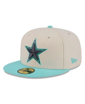 Men's Cream/Light Blue Dallas Cowboys Two-Tone Color Pack 59FIFTY Fitted Hat