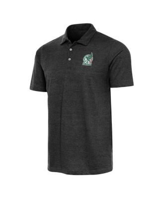 Men's Heather Black Mexico National Team Peak Polo Shirt