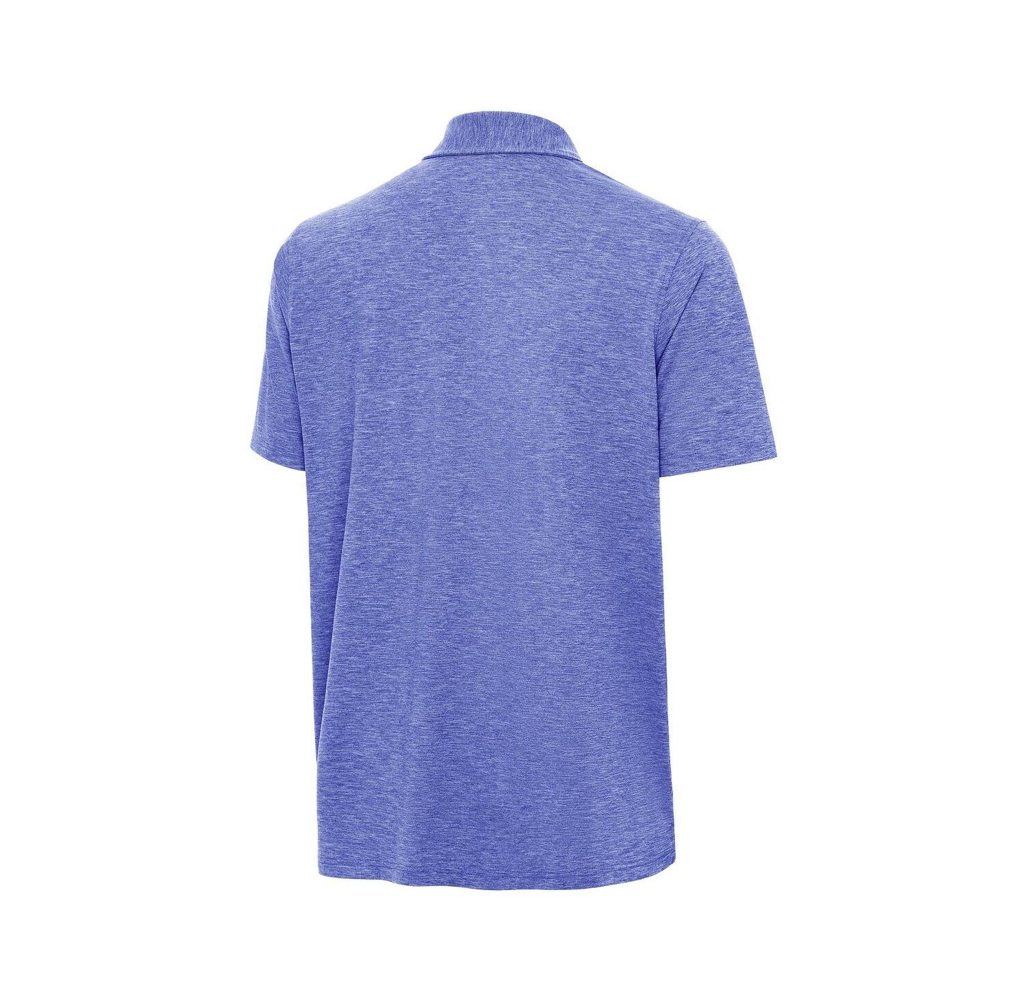 Men's Heather Royal Los Angeles Dodgers Back-to-Back World Series Champions Par 3 Polo Shirt
