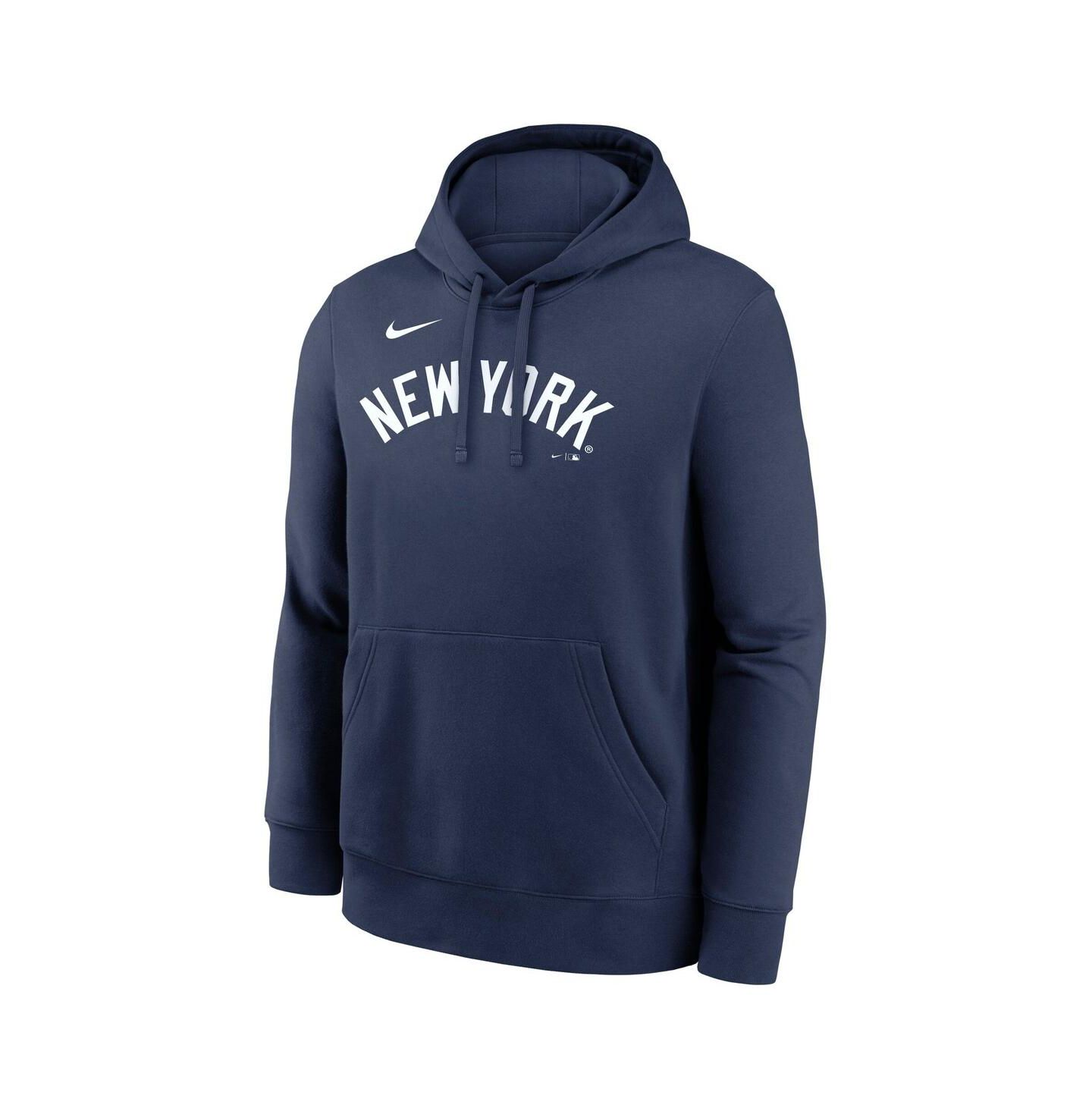 Мужское худи Nike Navy New York Yankees Dri-Fit Club — фото 2