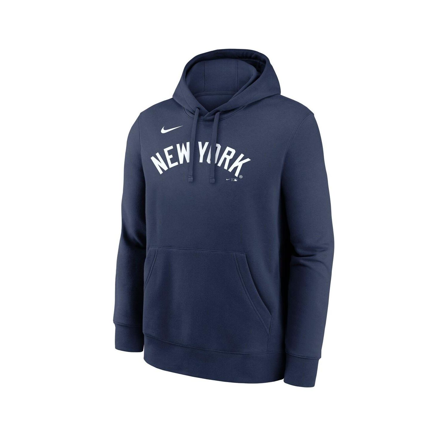 Men's Navy New York Yankees Dri-Fit Club Hoodie