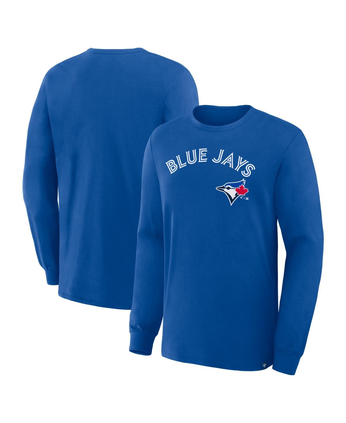 Fanatics Men's Royal Toronto Blue Jays Lock-Up Legacy Long Sleeve T-Shirt - Royal