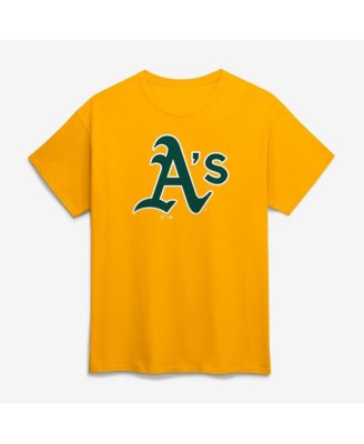 Men's Gold Athletics Logo T-Shirt