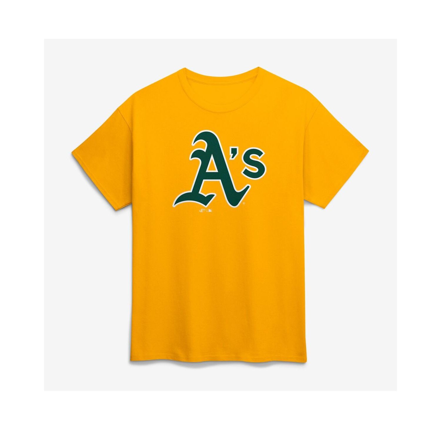 Men's Gold Athletics Logo T-Shirt