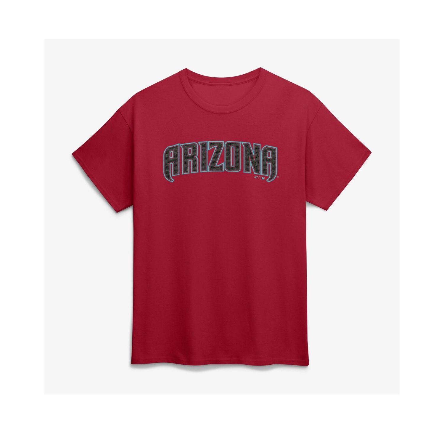 Men's Red Arizona Diamondbacks Wordmark T-Shirt