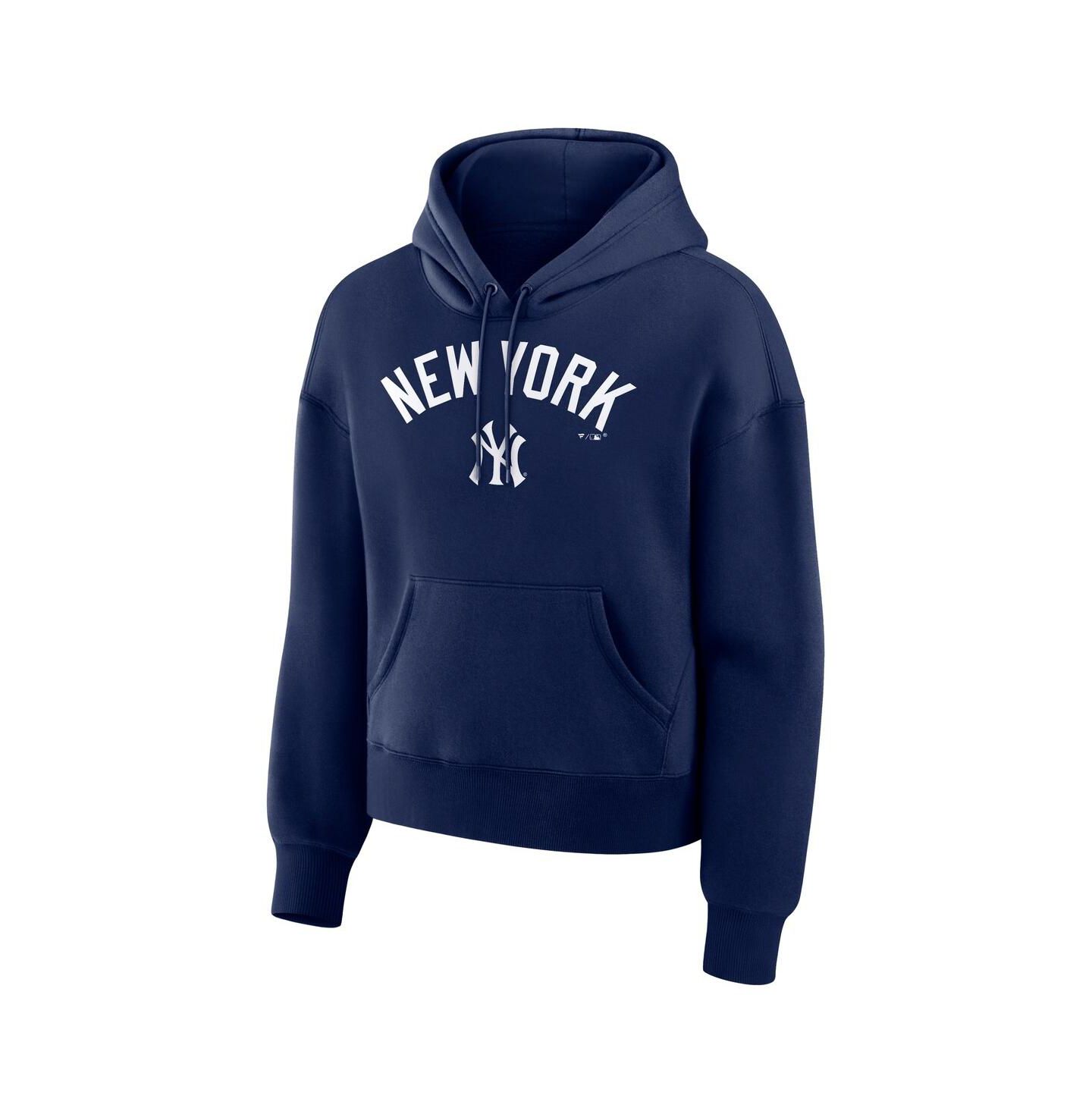 Женское худи Fanatics Navy New York Yankees Lockup Legacy Fleece — фото 2