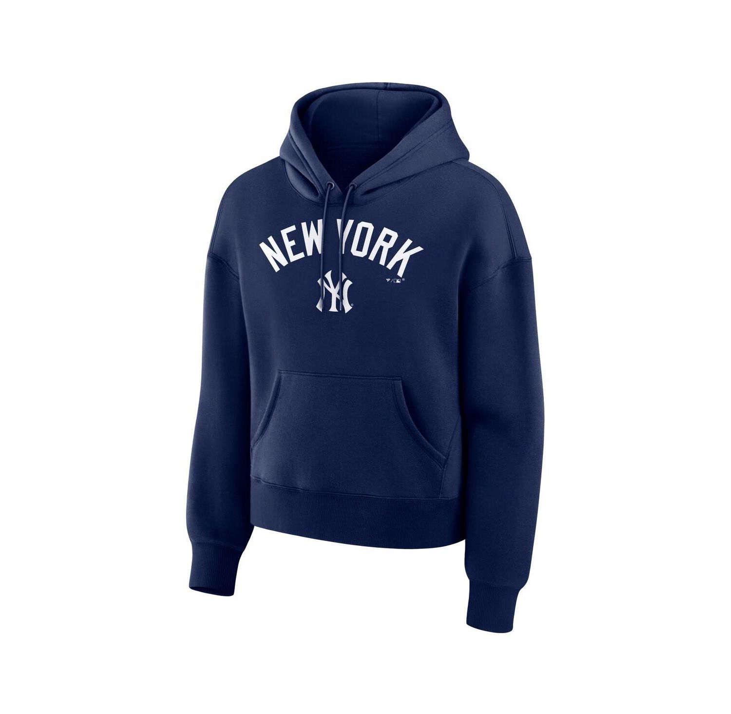 Women's Navy New York Yankees Lockup Legacy Fleece Hoodie