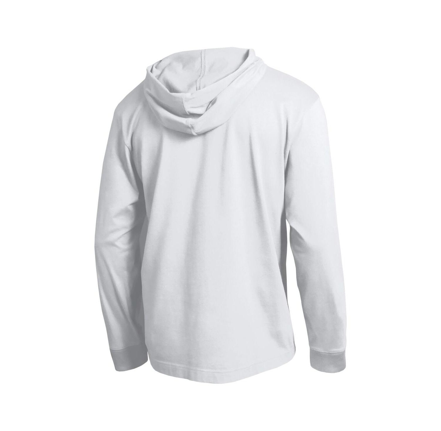 Men's White New York Yankees Cooperstown Hooded Long-Sleeve T-Shirt