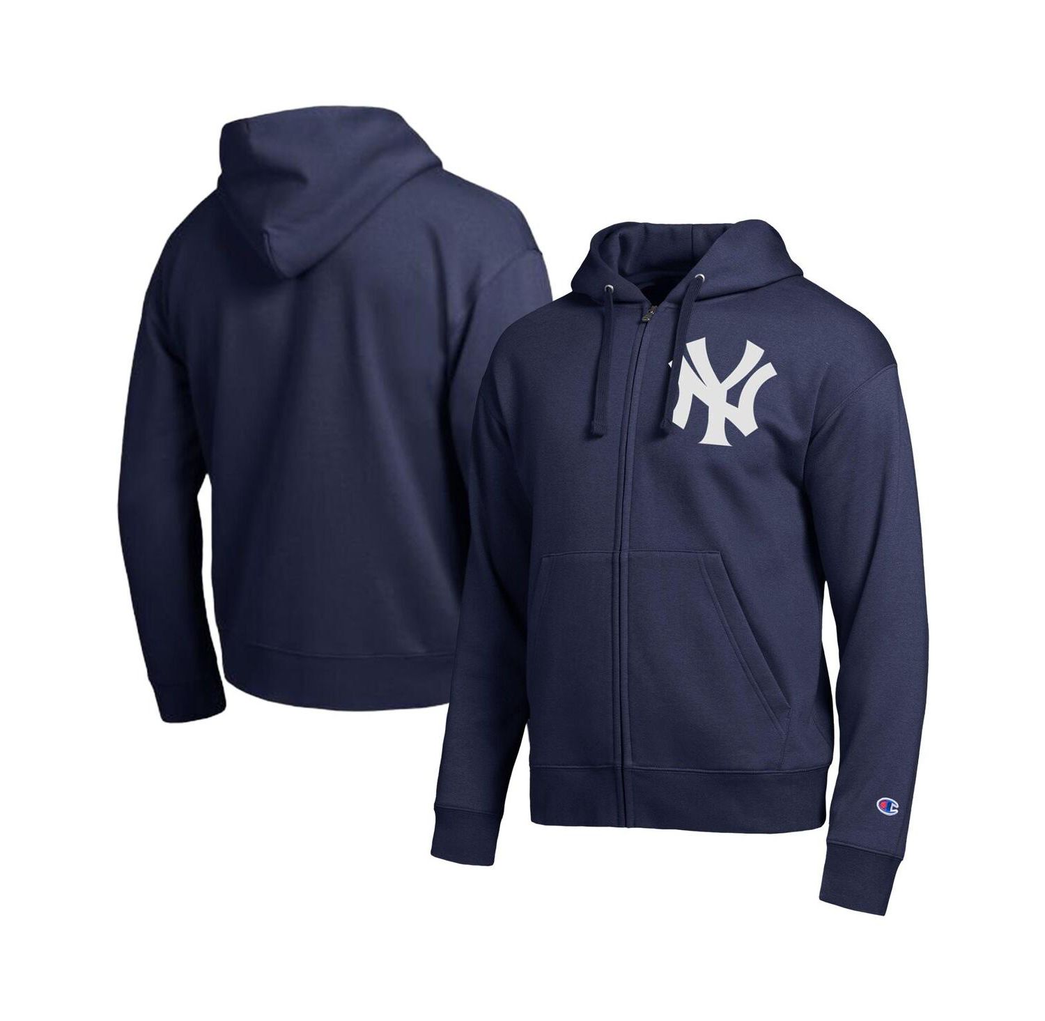 Men's Navy New York Yankees All-Star Full-Zip Hoodie