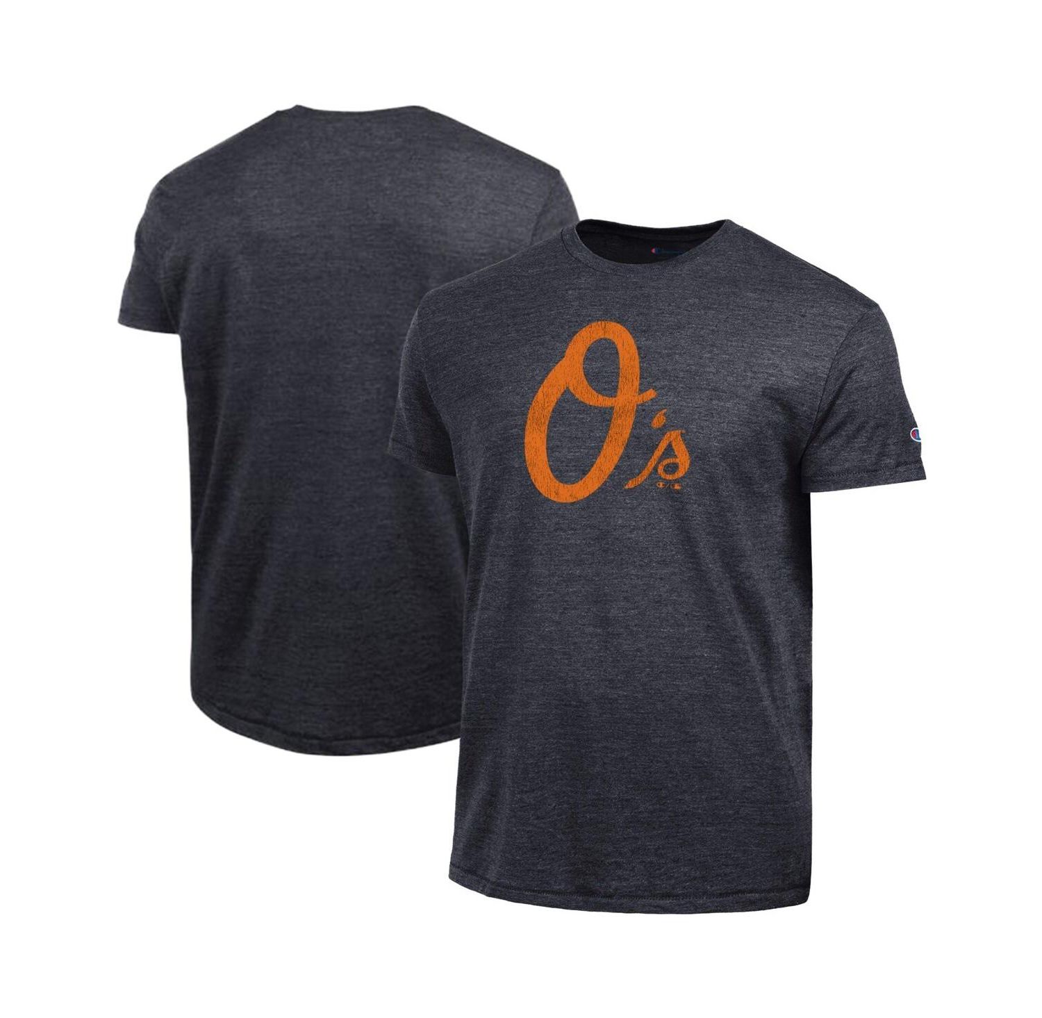 Men's Black Baltimore Orioles Tri-Blend T-Shirt