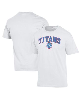 Men's White Tennessee Titans Arch Over Logo T-Shirt