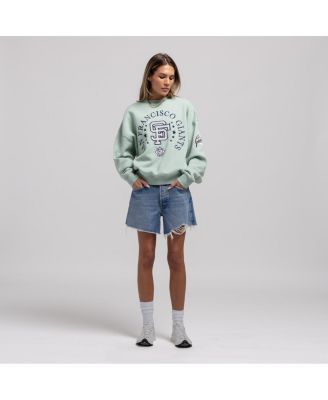 Women's Green San Francisco Giants Yacht Rock Sweatshirt
