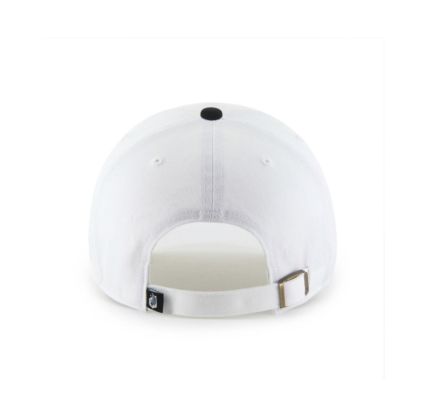 Men's White Minnesota United FC Two-Tone Clean Up Adjustable Hat