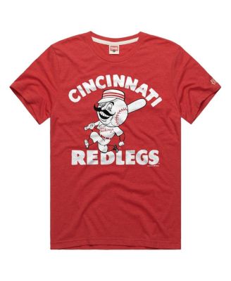 Men's Red Cincinnati Reds Tri-Blend Hyperlocal T-Shirt
