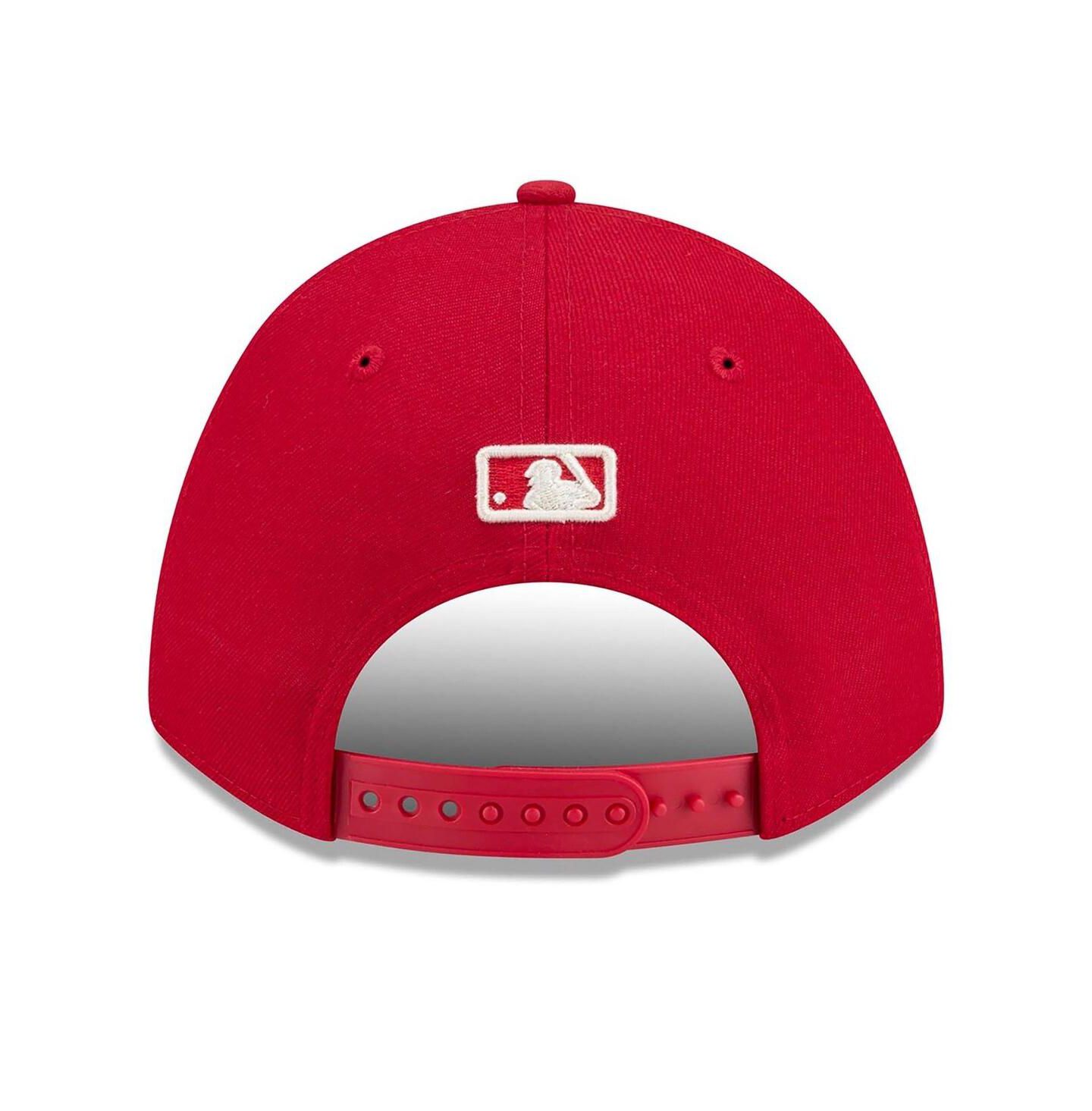 Мужская кепка New Era Red Texas Rangers 2026 City Connect 9FORTY M-Crown Adjustable Hat — фото 4