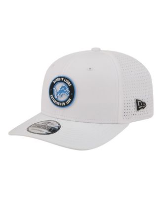 Men's White Detroit Lions COOLERA 9SEVENTY Adjustable Hat