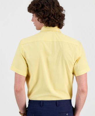yellow dress shirt Men's Mustard Long Sleeve 15.5 34/35 / Mustard %20Style Men's Yellow Dress Shirts |