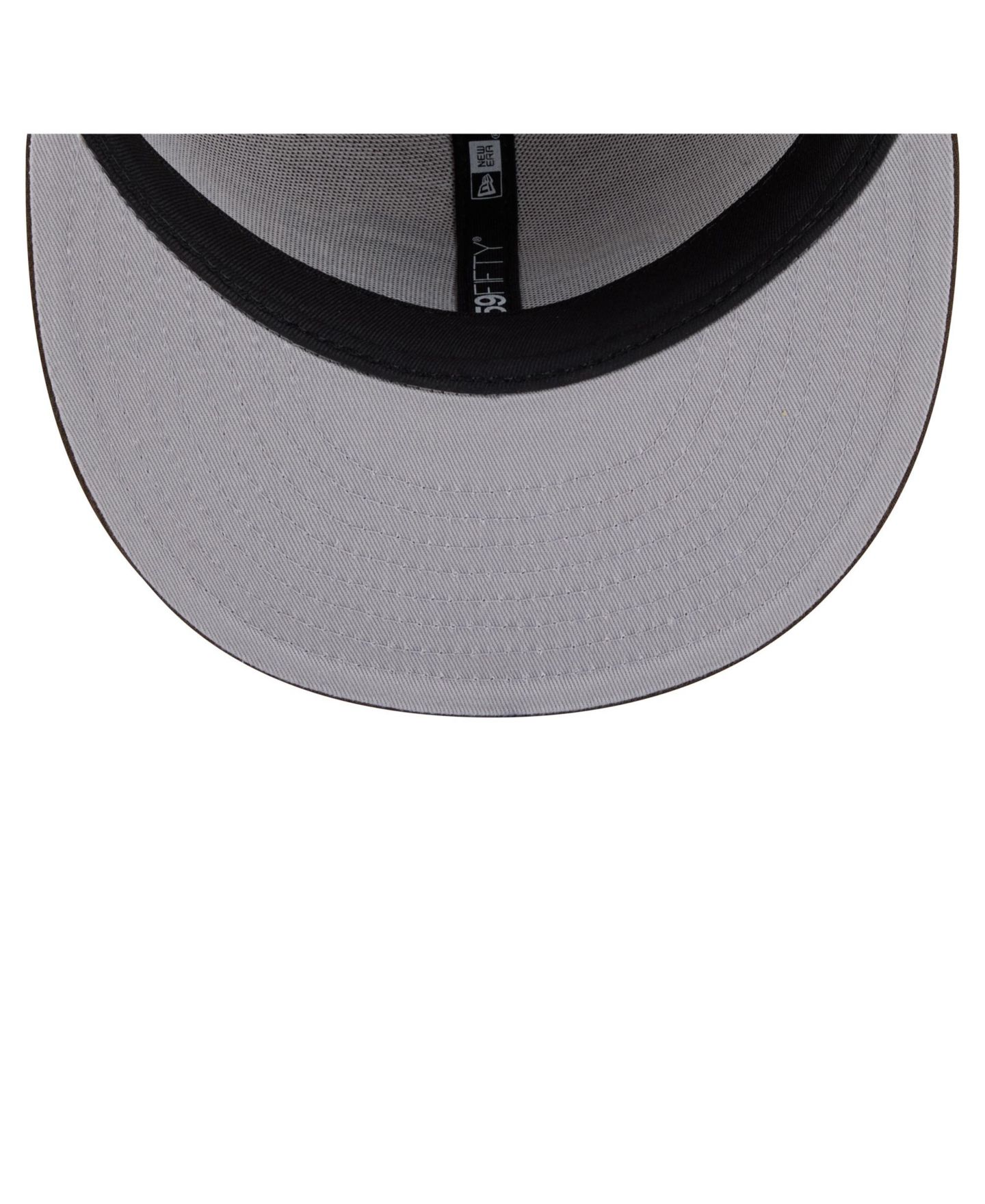 Мужская кепка New Era Light Brown/Dark Brown Buffalo Bills Two-Tone Walnut 59FIFTY Fitted Hat — фото 5