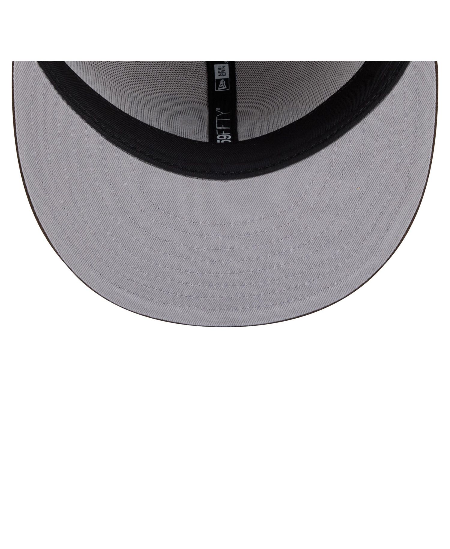 Men's Light Brown/Dark Brown Buffalo Bills Two-Tone Walnut 59FIFTY Fitted Hat
