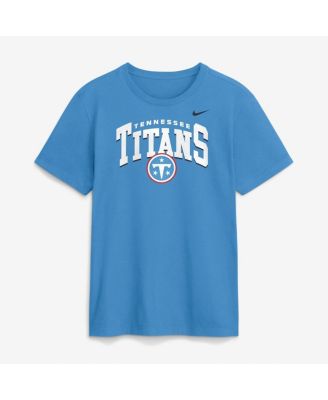 Men's Light Blue Tennessee Titans Edge Enforcer T-Shirt