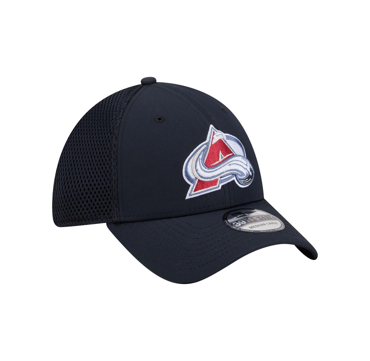 Men's Navy Colorado Avalanche Logo 39THIRTY Flex Hat