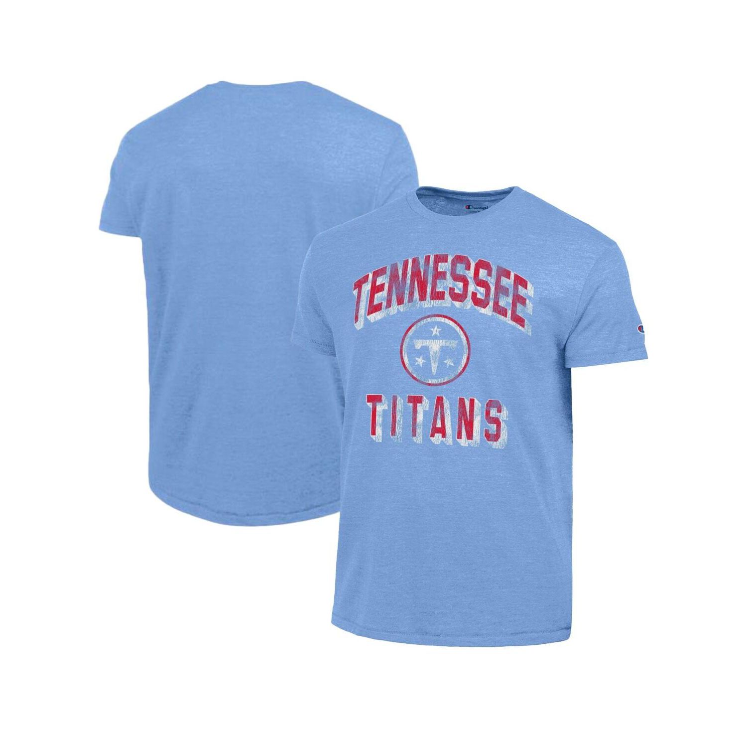 Men's Light Blue Tennessee Titans Ultimate Tri-Blend T-Shirt