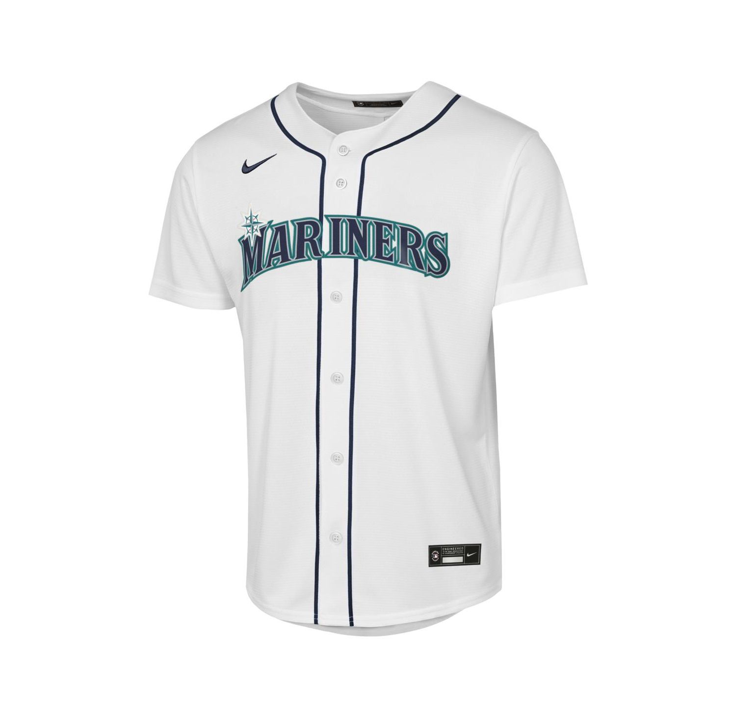 Big Boys and Girls Josh Naylor White Seattle Mariners Baseline Jersey