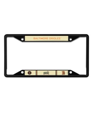 Baltimore Orioles 2026 City Connect Laser Cut Metal License Plate Frame
