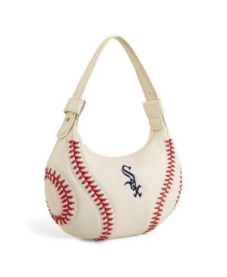 Chicago White Sox Beige Shoulder Hobo Bag