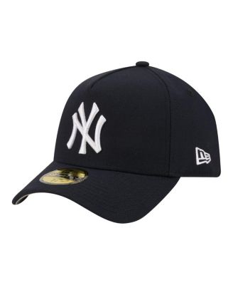 Men's Navy New York Yankees A-Frame 59FORTY Fitted Hat