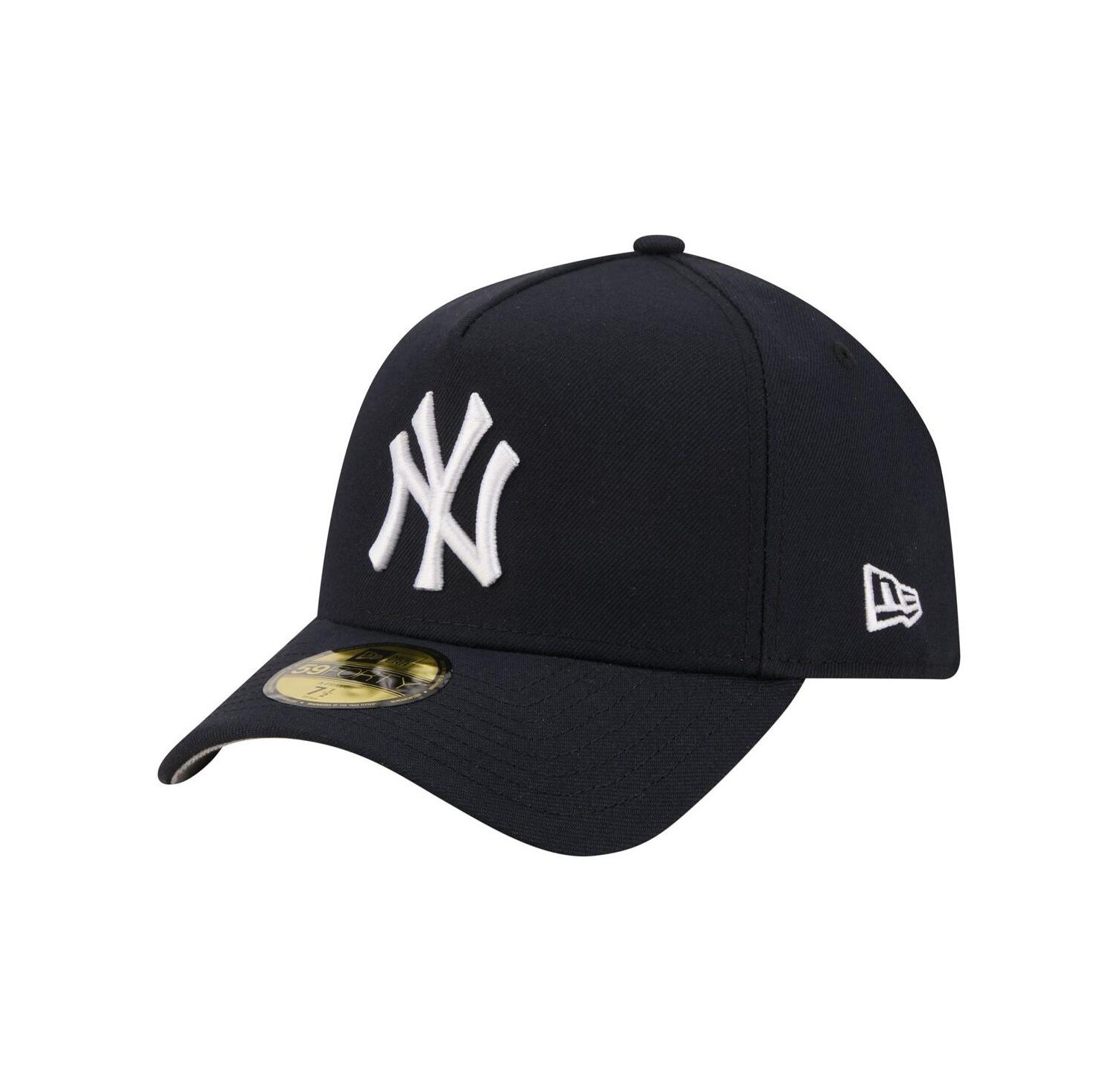 Men's Navy New York Yankees A-Frame 59FORTY Fitted Hat
