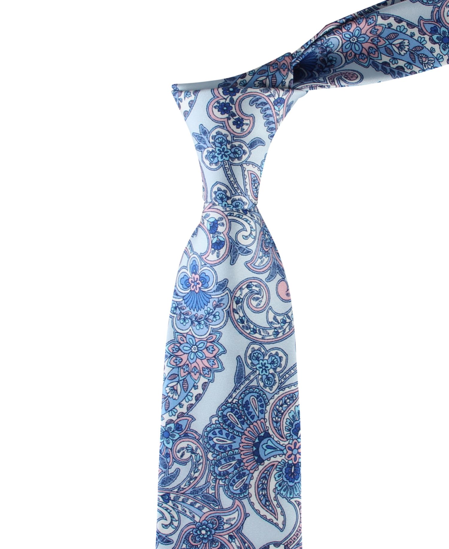 Men's Bright Paisley Print Classic Tie
