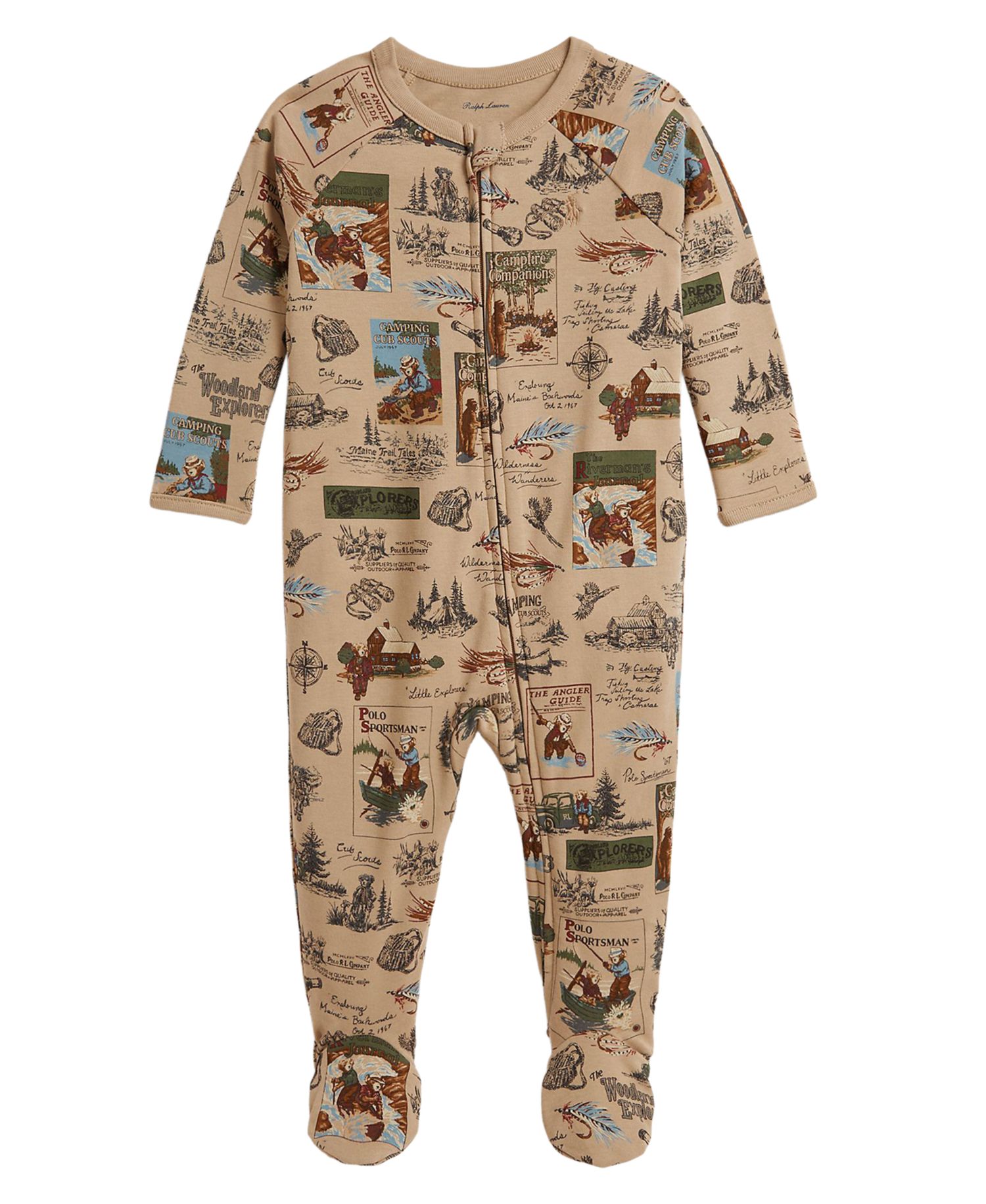 Baby Boys' Polo Bear Footed Coverall