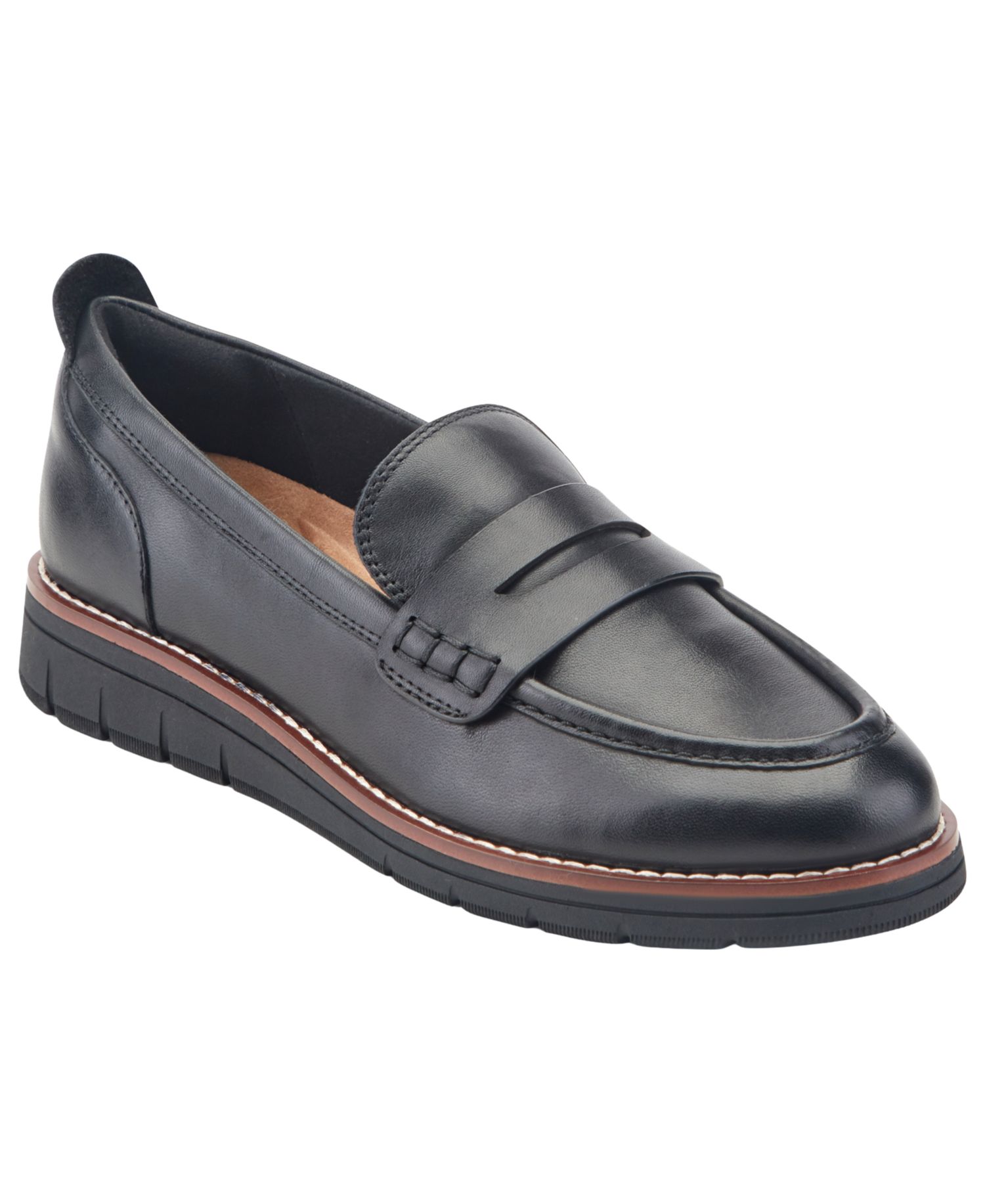 Women's Adalee Leather Slip-On Penny Loafers