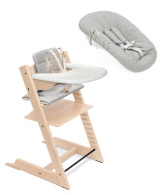Baby Tripp Trapp Highchair with Cushion, Tray and Newborn Set