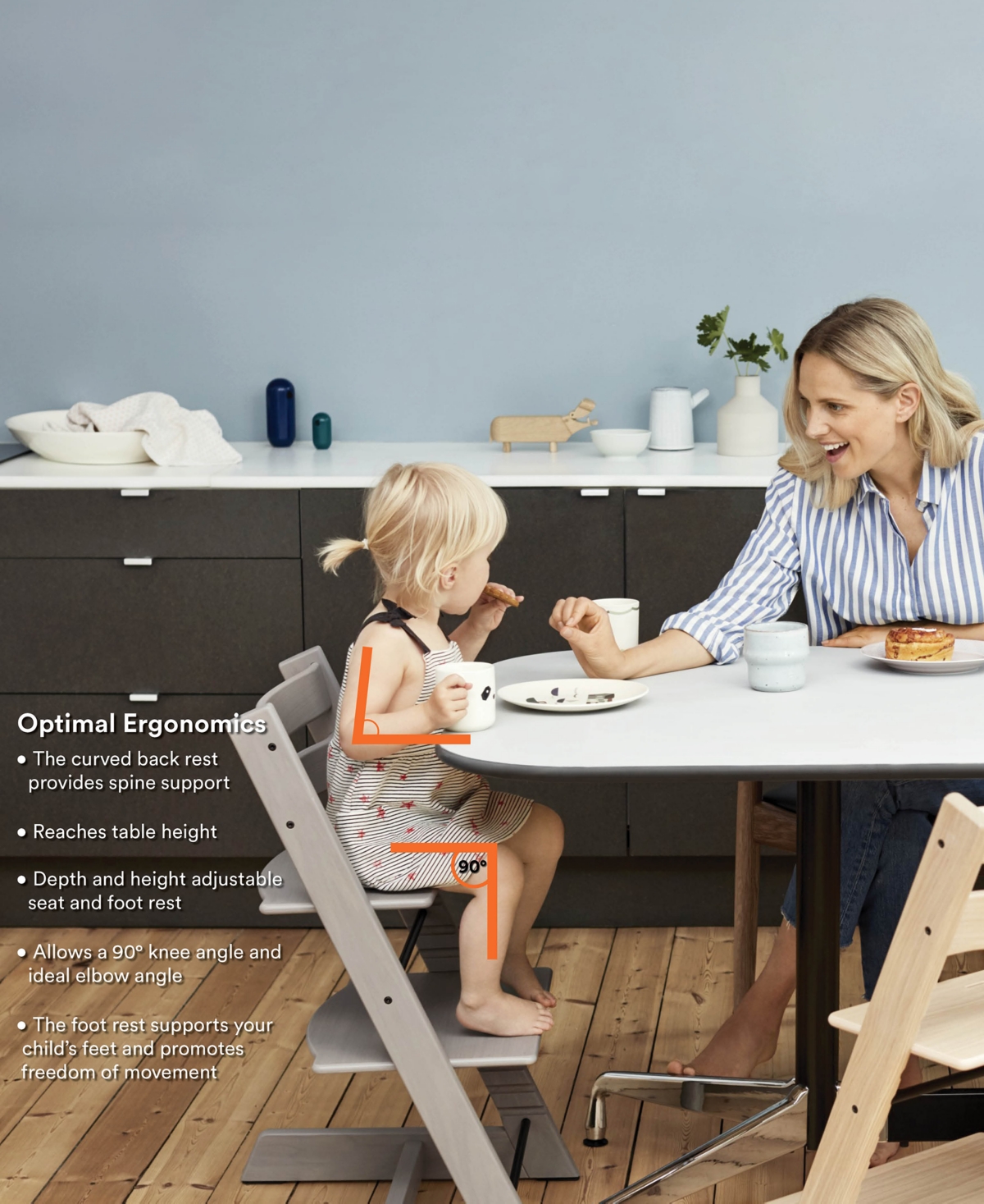 Stokke Baby Tripp Trapp Highchair, Cushion and Tray