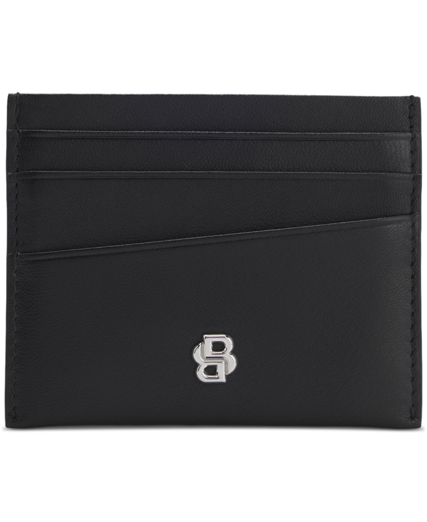 Мужской кошелёк Hugo Boss Open Face Card Wallet, цвет: Чёрный — фото 1