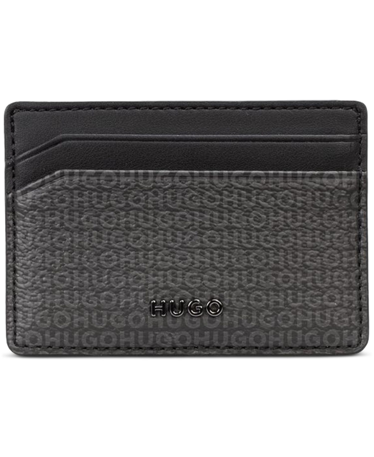 Boss Men's Quantic Open Face Card Wallet