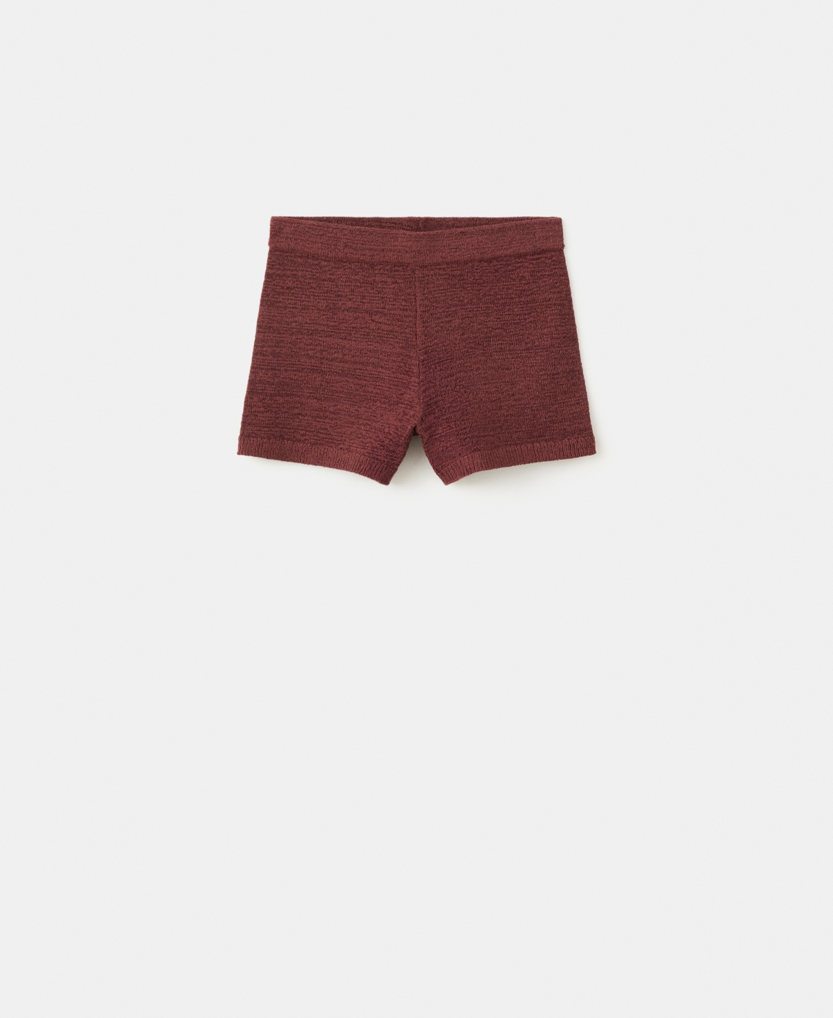 Mango Women's Fitted Knitted Shorts