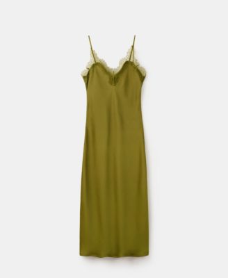 mango satin camisole dress Satin camisole dress