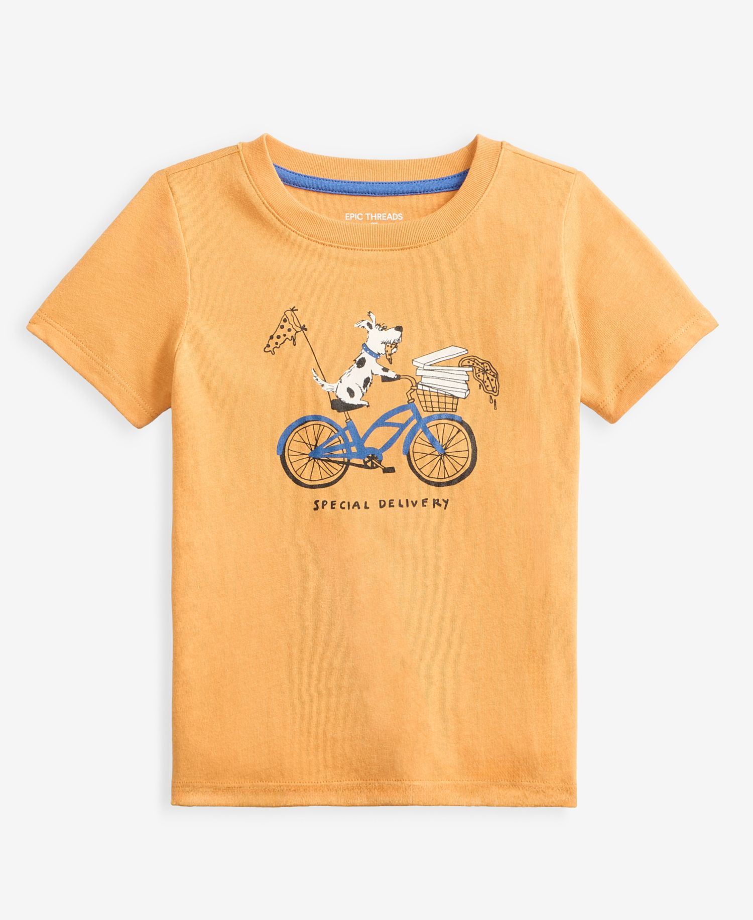 Toddler Boys' 12M-5T Pizza Dog T-Shirt