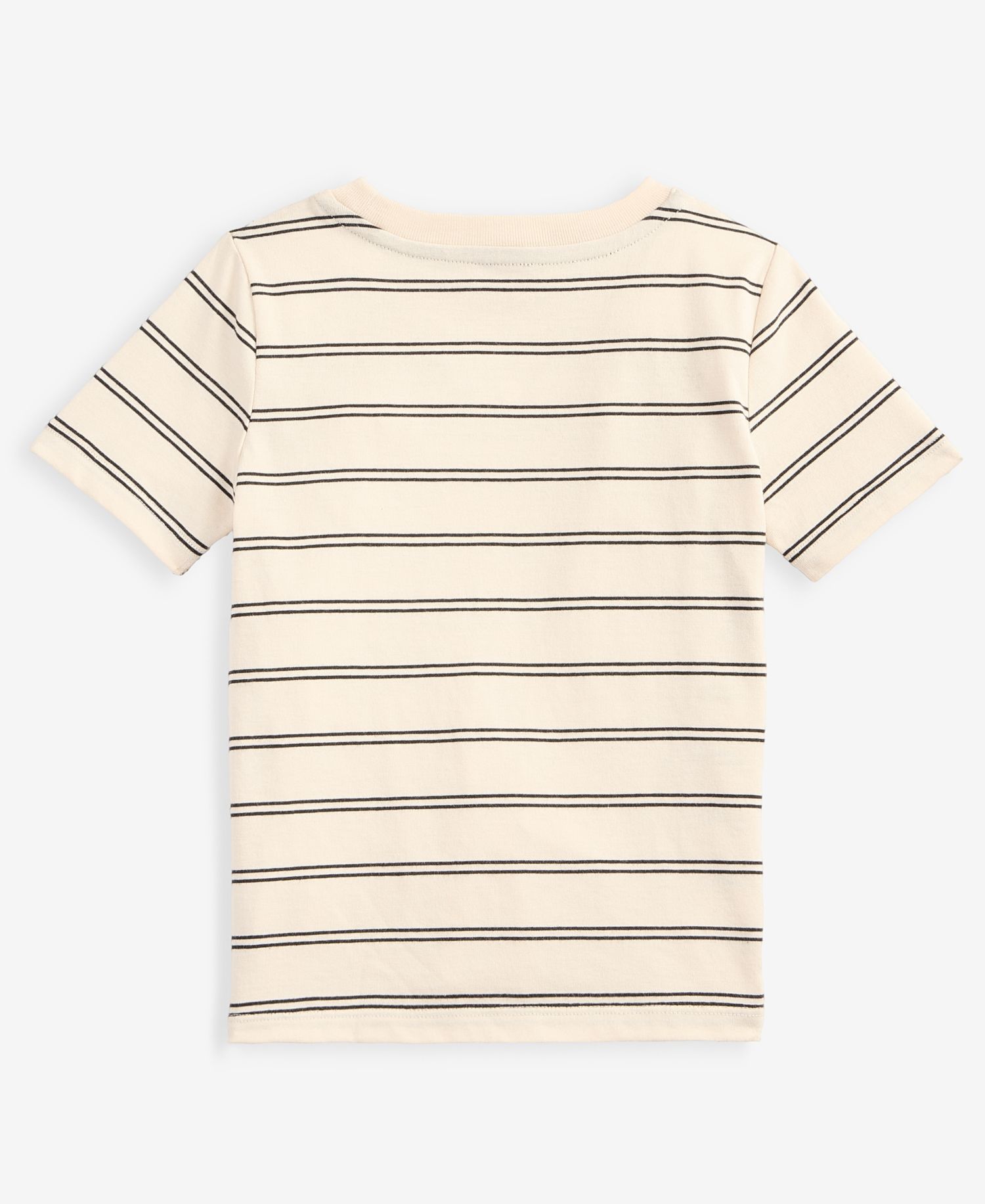 Toddler Boys' 12M-5T Double-Stripe Short-Sleeve T-Shirt