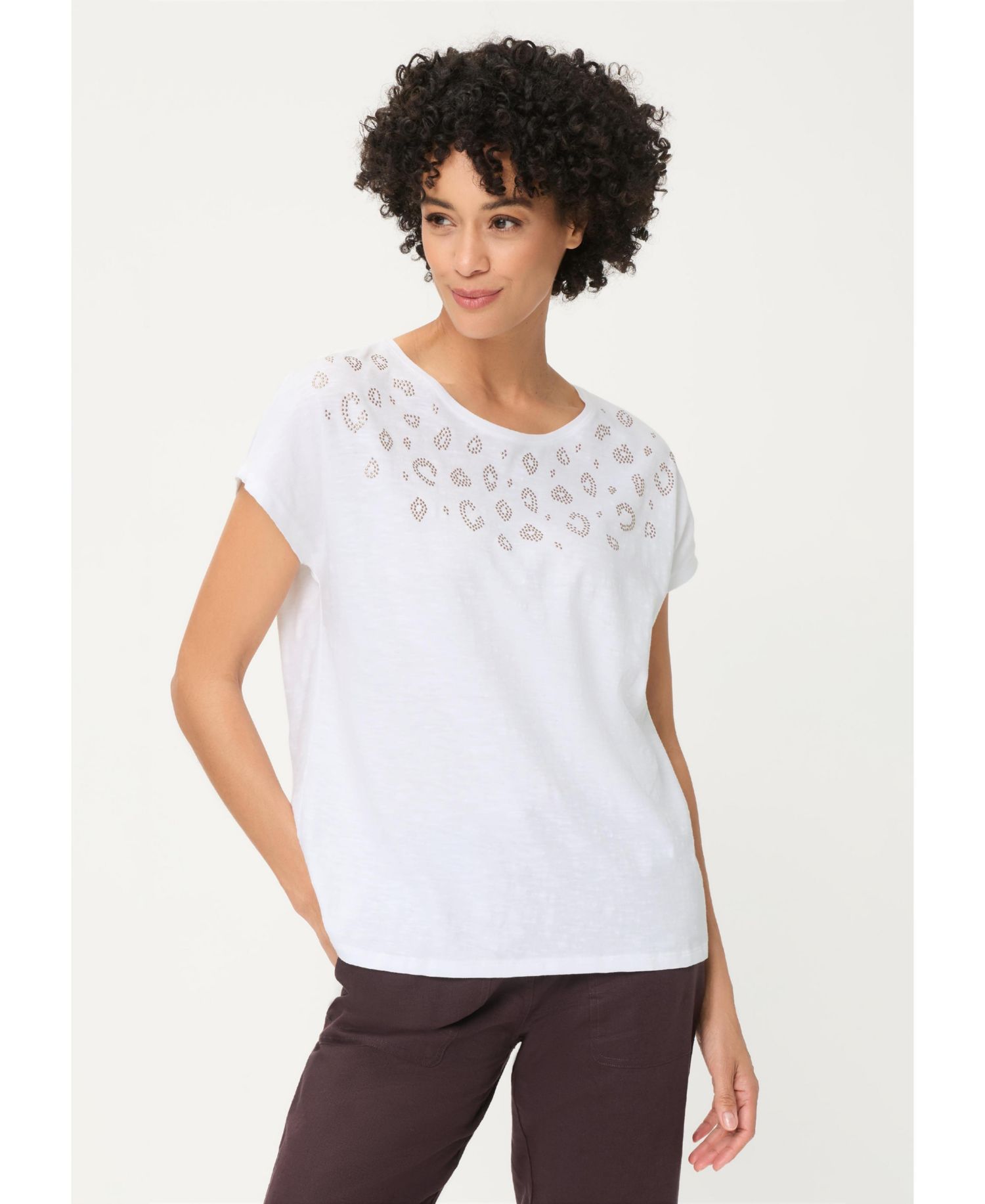 Women's Embellished T-Shirt